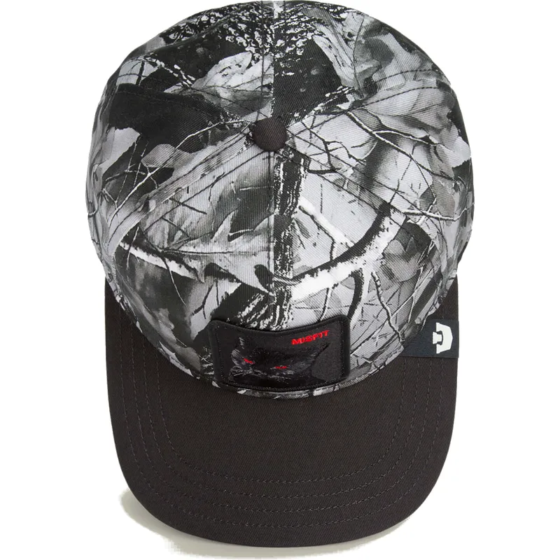 siltovka-zaoblena-cierna-snapback-misfit-camo-desaturated-camo-the-farm-goorin-bros