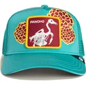 trucker-cap-blau-flamingo-dia-de-pancho-dia-de-los-muertos-the-farm-von-goorin-bros