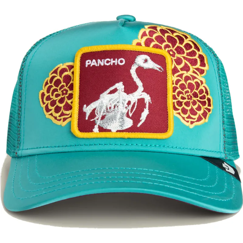 cap-zaoblena-blue-snapback-flamenco-dia-de-pancho-dia-los-muertos-the-farm-the-farm-de-goorin-bros