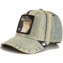 goorin-bros-curved-brim-snake-pit-boss-the-showdown-the-farm-blue-denim-snapback-cap