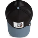 gorra-trucker-negra-y-gris-ardilla-nuts-lerriuqs-flip-side-2-the-farm-de-goorin-bros