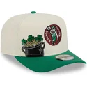 siltovka-zaoblena-zelena-snapback-9fifty-a-frame-precurved-hardwood-classics-boston-celtics-nba-new-era
