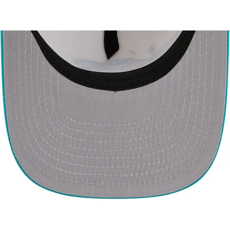 beige-und-blaue-gebogene-snapback-kappe-9fifty-a-frame-precurved-hardwood-classics-der-charlotte-hornets-nba-von-new-era