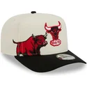 siltovky-zaoblena-cierna-snapback-9fifty-a-frame-precurved-hardwood-classics-chicago-bulls-nba-new-era