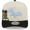 siltovka-zaoblena-cierna-snapback-9fifty-a-frame-precurved-hardwood-classics-los-angeles-lakers-nba-new-era