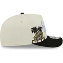 siltovka-zaoblena-cierna-snapback-9fifty-a-frame-precurved-hardwood-classics-los-angeles-lakers-nba-new-era