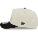 siltovka-zaoblena-cierna-snapback-9fifty-a-frame-precurved-hardwood-classics-los-angeles-lakers-nba-new-era