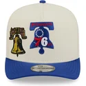 siltovka-zaoblena-modra-snapback-9fifty-a-frame-precurved-hardwood-classics-philadelphia-76ers-nba-new-era