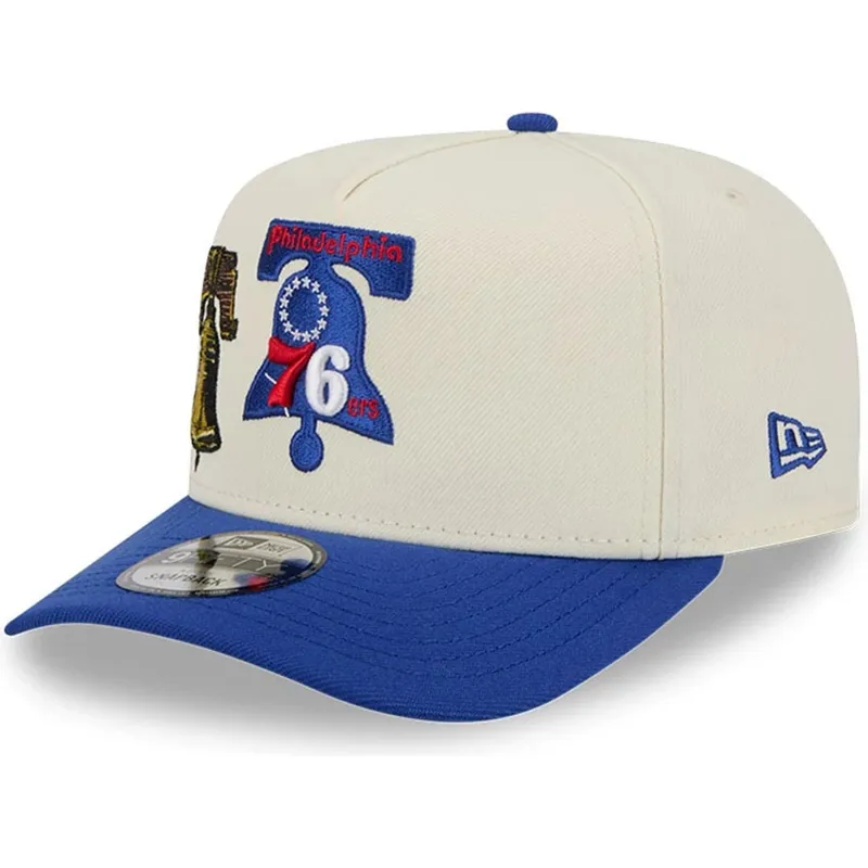 siltovky-zaoblena-modra-snapback-9fifty-a-frame-precurved-hardwood-classics-philadelphia-76ers-nba-new-era
