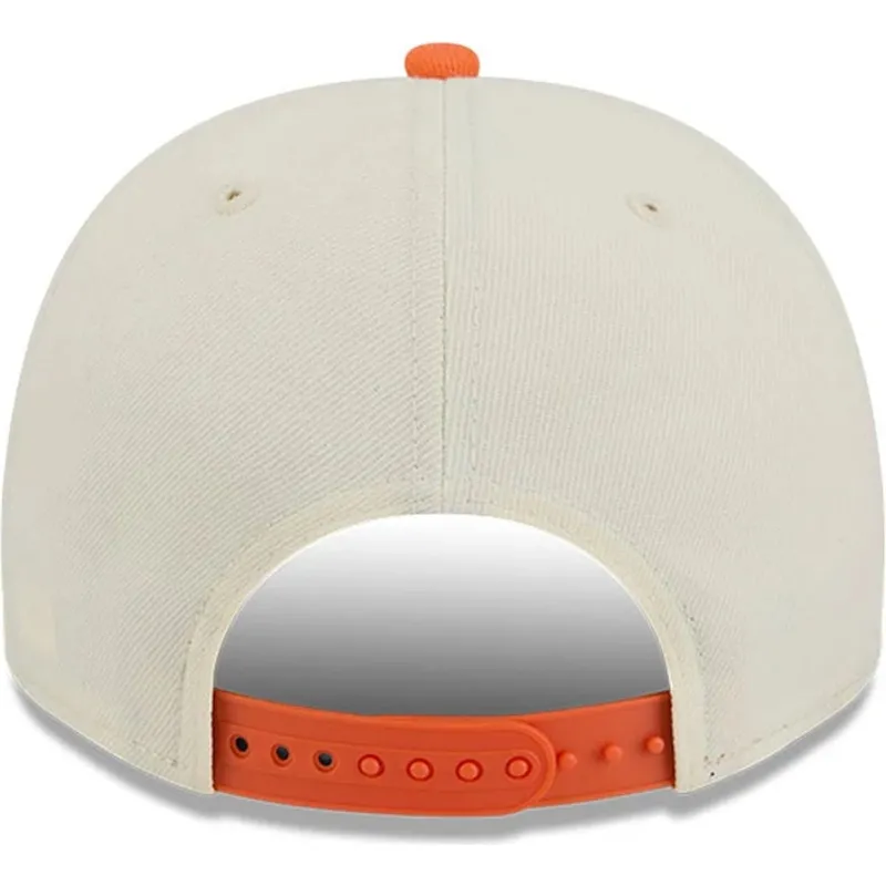 beige-und-orange-gebogene-snapback-kappe-9fifty-a-frame-precurved-hardwood-classics-der-phoenix-suns-nba-von-new-era