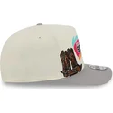 new-era-curved-brim-9fifty-a-frame-precurved-hardwood-classics-san-antonio-spurs-nba-beige-and-grey-snapback-cap