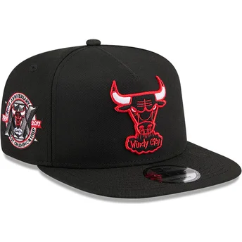 Šiltovka rovná čierna snapback 9FIFTY A Frame Hardwood Classics Chicago Bulls NBA New Era
