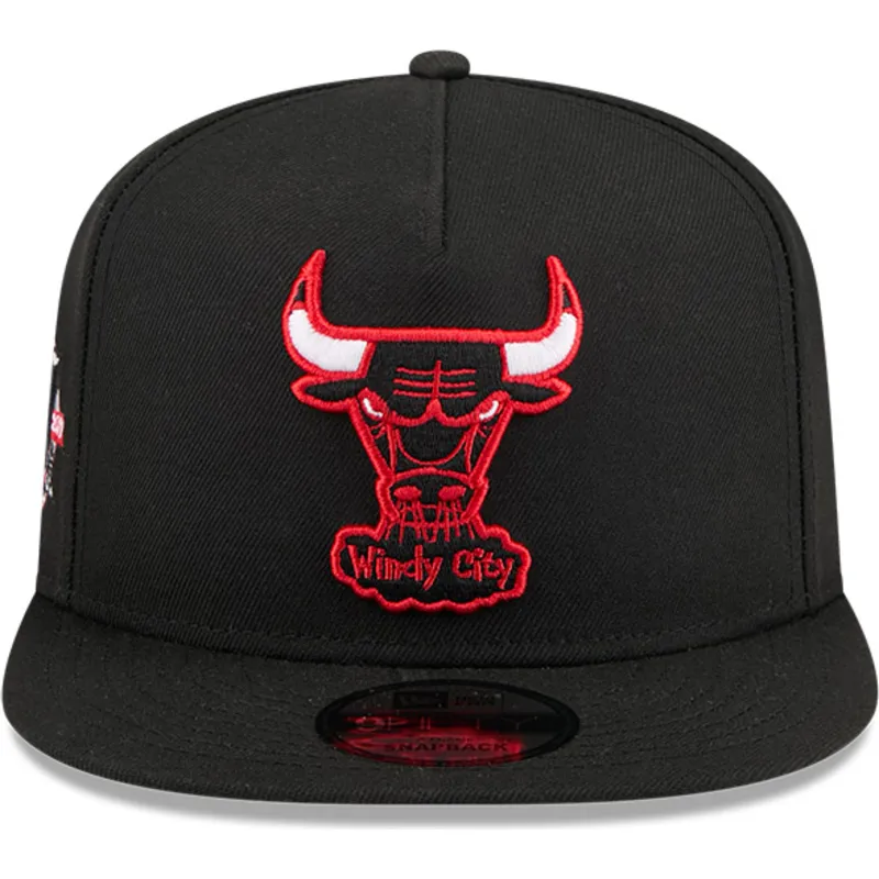 cap-rovna-black-snapback-9fifty-a-frame-hardwood-classics-chicago-bulls-nba-new-era cap-rovna-black-snapback-9fifty-a-frame-hardwood-classics-chicago-bulls-nba-new-era