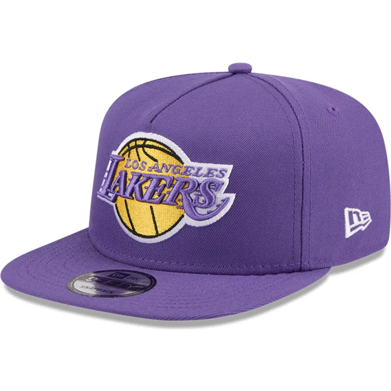 siltovky-rovna-fialova-snapback-9fifty-a-frame-hardwood-classics-los-angeles-lakers-nba-new-era