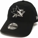 gorra-curva-negra-ajustable-9twenty-stamp-de-san-jose-sharks-nhl-de-new-era