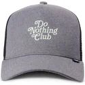 trucker-cap-grau-do-nothing-club-hft-dnc-wooly-von-djinns
