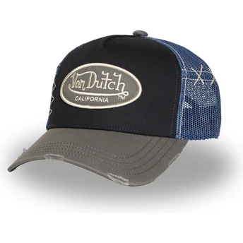 Šiltovka zaoblená viacfarebná snapback USED 08 Von Dutch