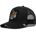 schwarze-leopard-panther-trucker-cap-the-farm-premium-von-goorin-bros
