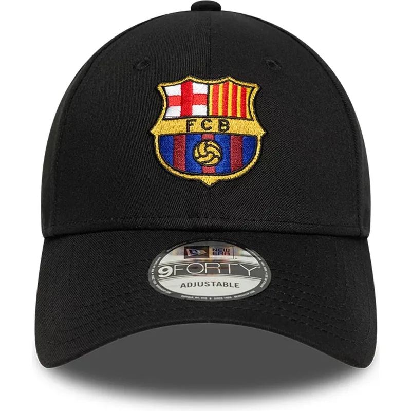 cap-zaoblena-black-snapback-9forty-ajustable-fc-barcelona-laliga-new-era