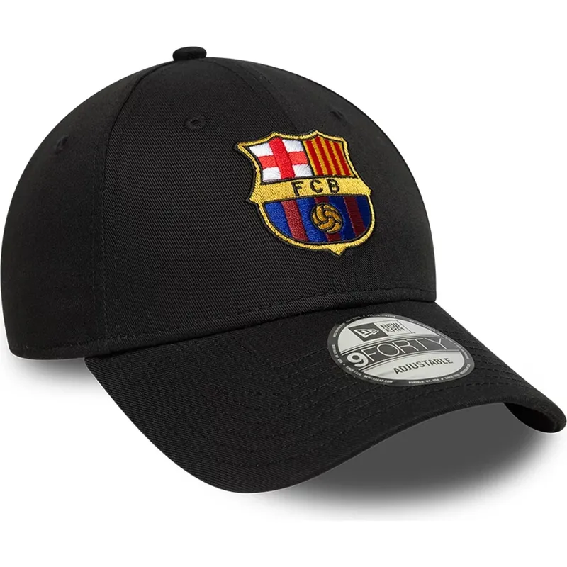 cap-zaoblena-black-snapback-9forty-ajustable-fc-barcelona-laliga-new-era