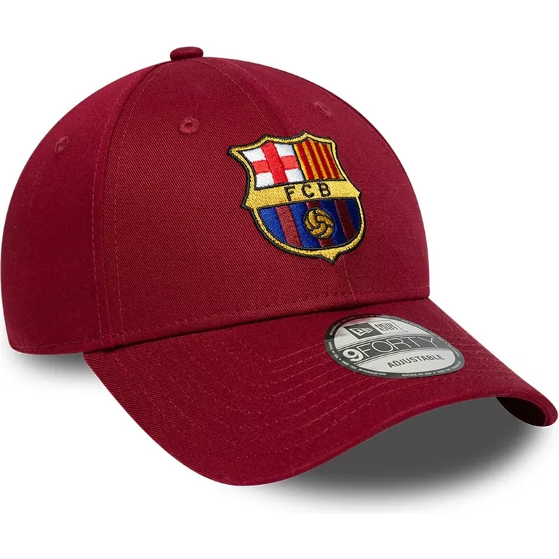 siltovky-zaoblena-cervena-snapback-9forty-ajustable-fc-barcelona-laliga-new-era