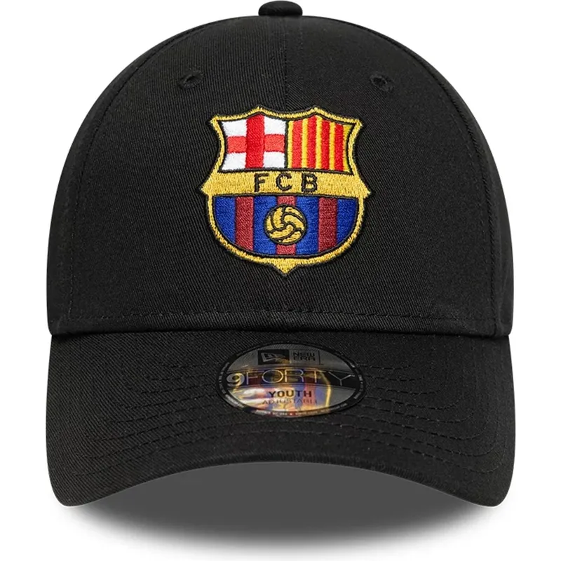 cap-zaoblena-black-snapback-pre-deti-9forty-ajustable-fc-barcelona-laliga-new-era
