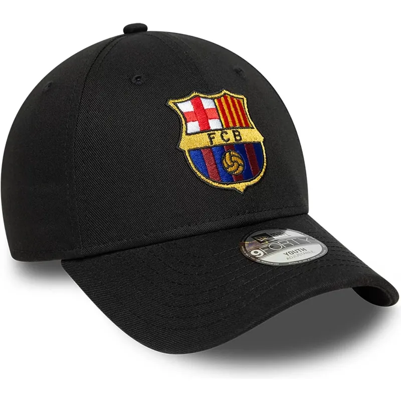 cap-zaoblena-black-snapback-pre-deti-9forty-ajustable-fc-barcelona-laliga-new-era