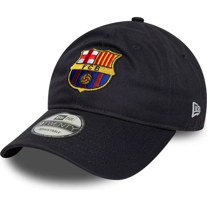 cap-zaoblena-navy-blue-snapback-9twenty-ajustable-fc-barcelona-laliga-new-era