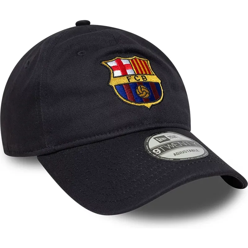 cap-zaoblena-navy-blue-snapback-9twenty-ajustable-fc-barcelona-laliga-new-era