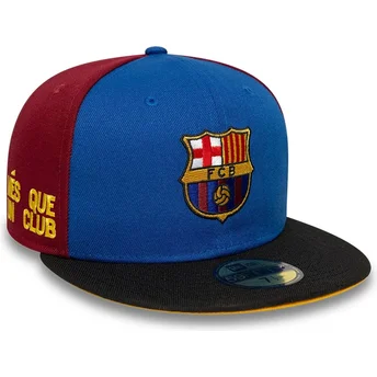 Šiltovky zaoblená viacfarebná snapback 59FIFTY FC Barcelona LALIGA New Era