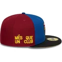 siltovky-zaoblena-viacfarebna-snapback-59fifty-fc-barcelona-laliga-new-era