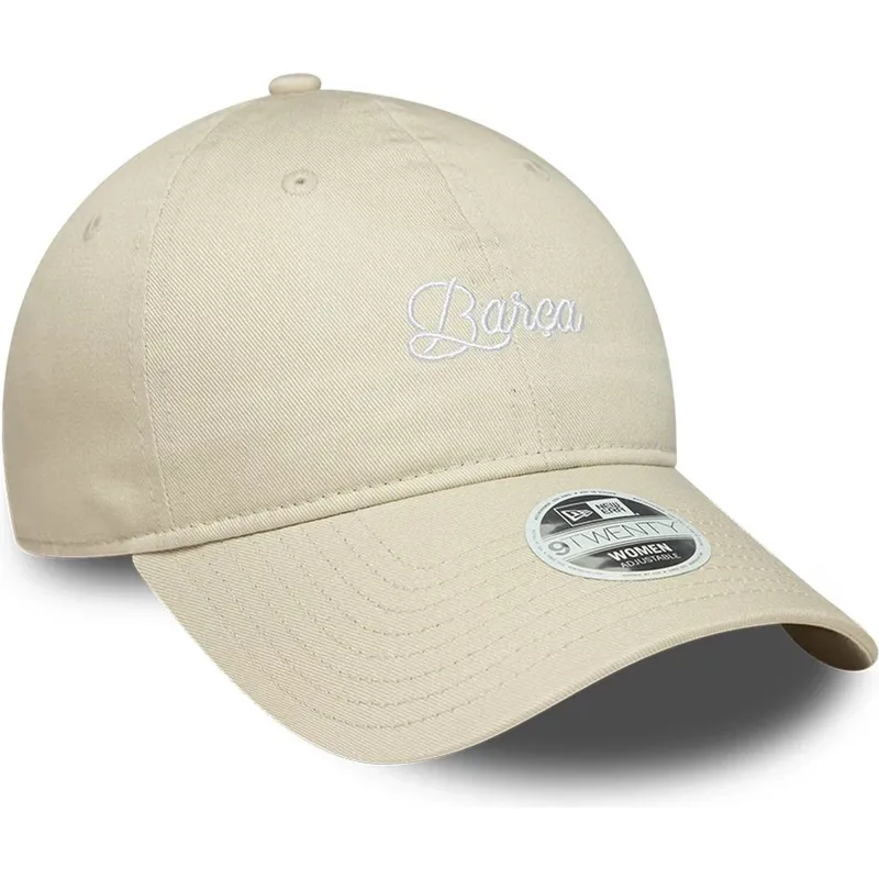 cap-zaoblena-beige-snapback-9twenty-ajustable-fc-barcelona-laliga-new-era cap-zaoblena-beige-snapback-9twenty-ajustable-fc-barcelona-laliga-new-era