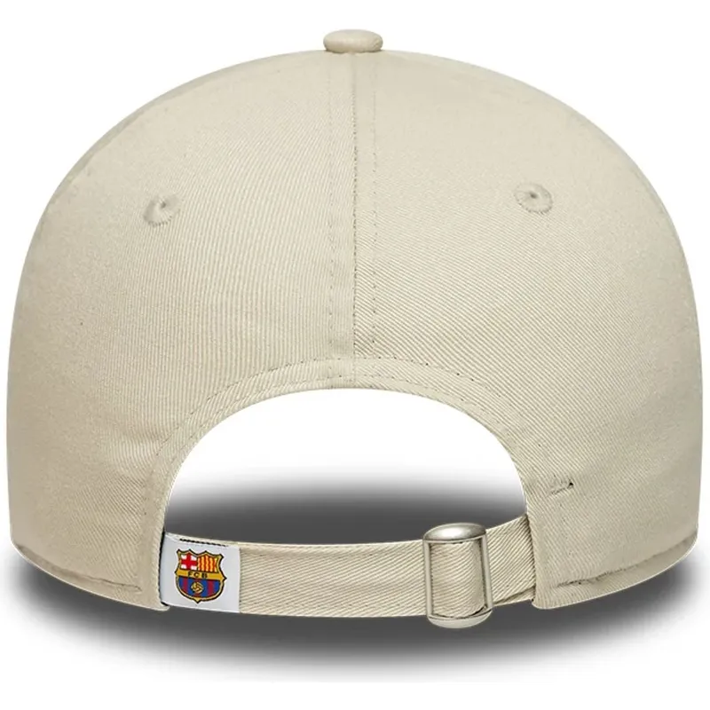 cap-zaoblena-beige-snapback-9twenty-ajustable-fc-barcelona-laliga-new-era cap-zaoblena-beige-snapback-9twenty-ajustable-fc-barcelona-laliga-new-era