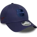 siltovka-zaoblena-tmavomodra-snapback-9forty-m-crown-ajustable-fc-barcelona-laliga-new-era