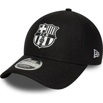 Μαύρο καπέλο με καμπύλη snapback FC Barcelona LALIGA 9FORTY M-Crown Diamond Era της New Era