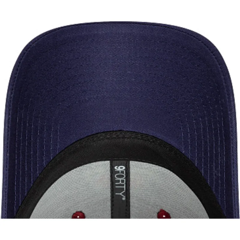 rote-und-blaue-verstellbare-curved-cap-fur-kinder-von-fc-barcelona-laliga-9forty-contrast-von-new-era