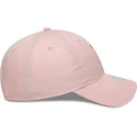 verstellbare-rosa-damen-cap-mit-gebogenem-schirm-und-rosa-fc-barcelona-laliga-9twenty-logo-von-new-era