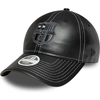 Cap zaoblená black snapback 9TWENTY ajustable FC Barcelona LALIGA New Era