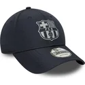 new-era-curved-brim-fc-barcelona-laliga-9forty-reflective-navy-blue-adjustable-cap