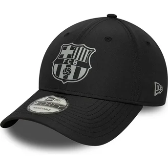 Cap zaoblená black snapback 9FORTY ajustable FC Barcelona LALIGA New Era