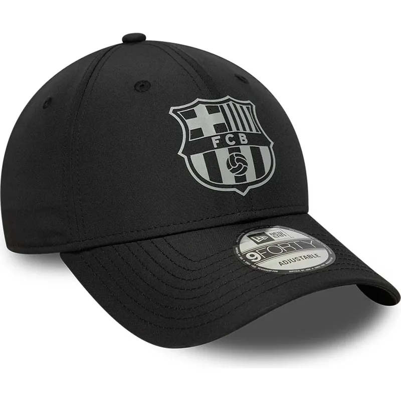 new-era-curved-brim-fc-barcelona-laliga-9forty-reflective-black-adjustable-cap