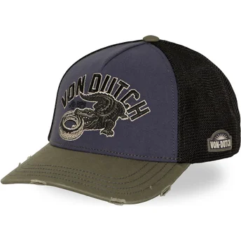 Gorra trucker azul y verde WILD10 de Von Dutch