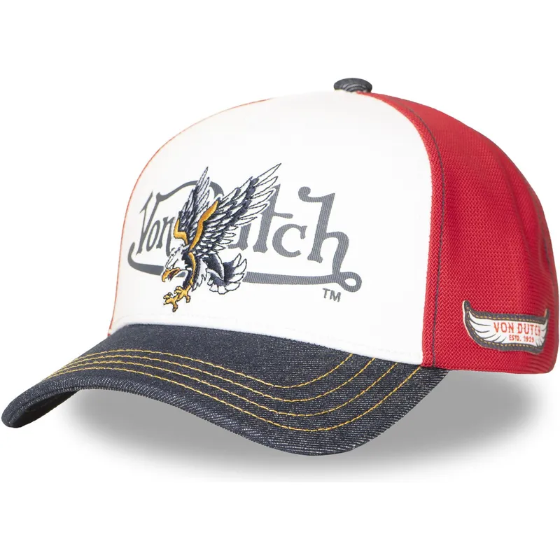 siltovky-zaoblena-kamionista-viacfarebna-snapback-wild13-von-dutch