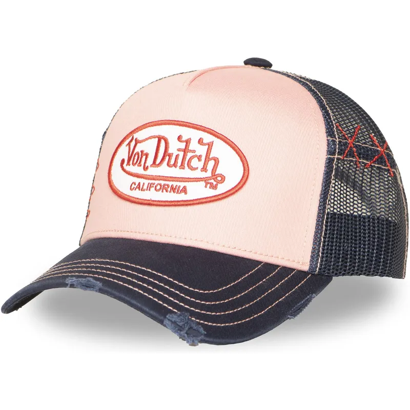 gorra-trucker-rosa-y-azul-marino-used-10-de-von-dutch