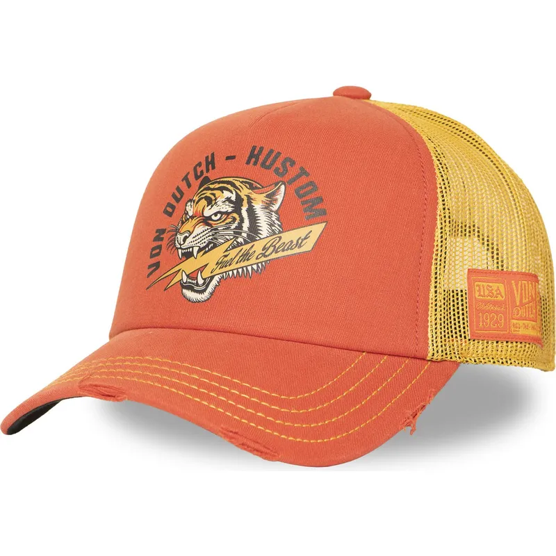 von-dutch-crew33-orange-gelbe-trucker-kappe