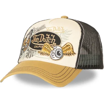 Šiltovka zaoblená viacfarebná snapback PATCHES15 Von Dutch