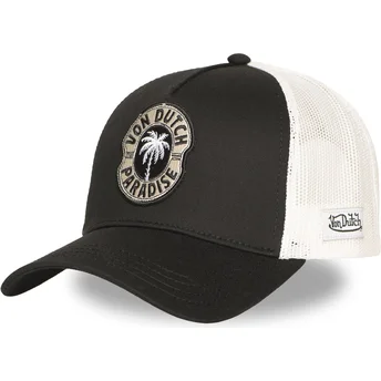 Cap zaoblená black snapback Von Dutch