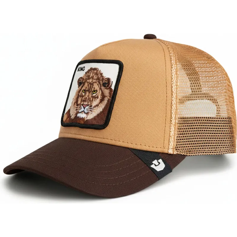 gorra-trucker-marron-leon-king-mane-man-the-farm-de-goorin-bros