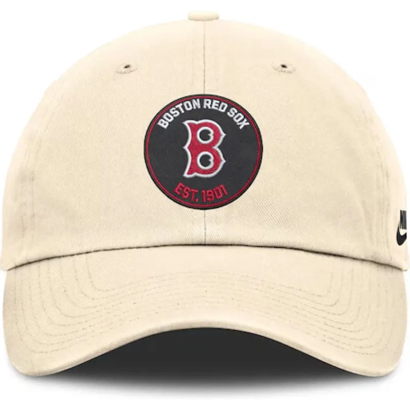 siltovky-zaoblena-bezova-nastavitelny-pasik-club-unstructured-organic-cotton-boston-red-sox-mlb-nike