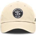 cap-zaoblena-beige-adjustable-strap-club-unstructured-organic-cotton-chicago-white-sox-mlb-nike